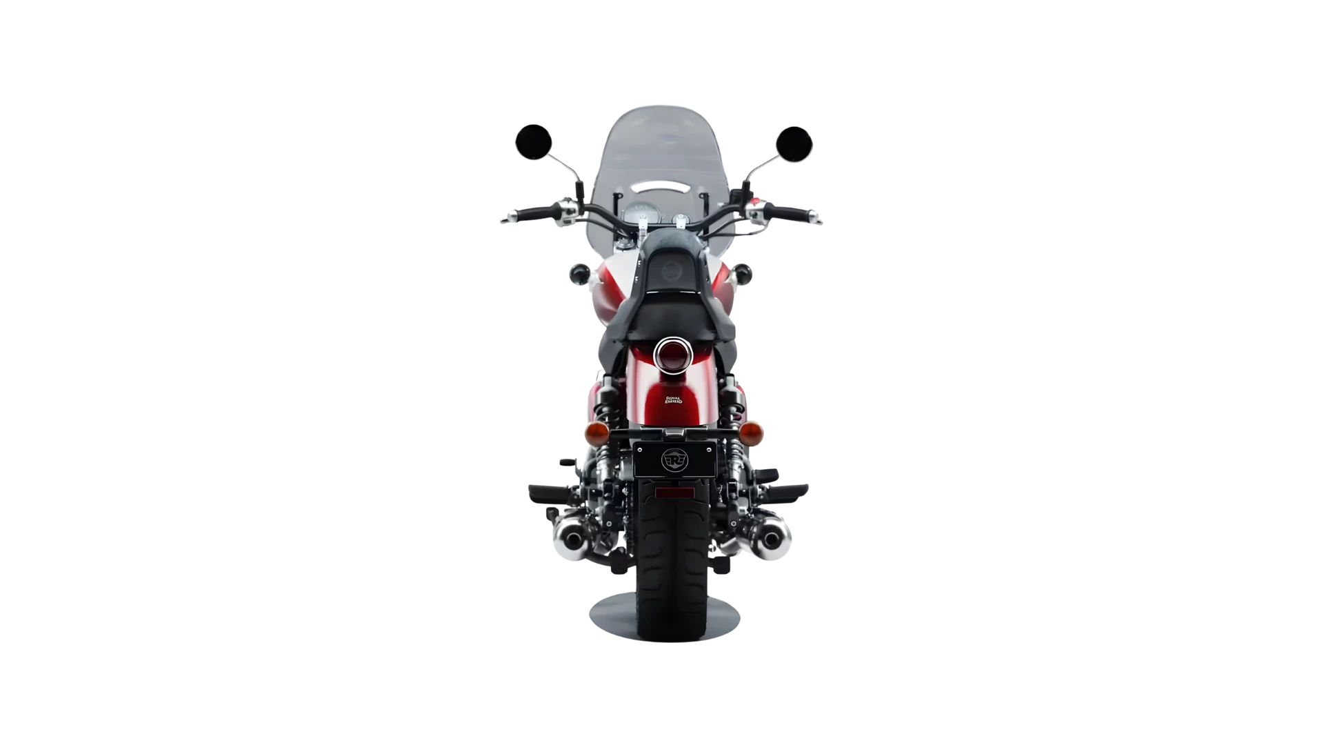 meteor 650 rear view